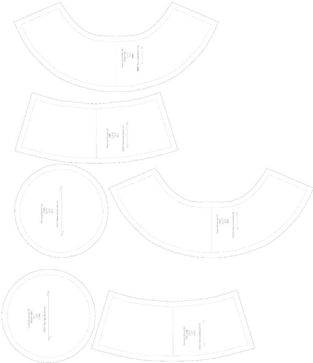 Reversible Bucket Hat PDF